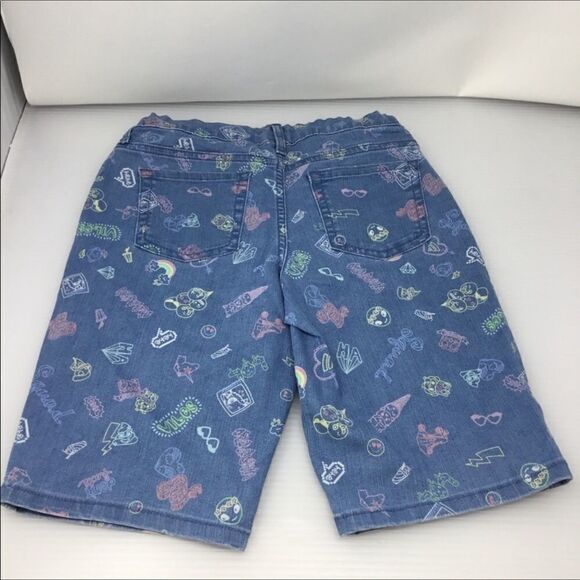 Children’s Place Emoji Stenciled Bermuda Shorts E7 - Picture 3 of 4